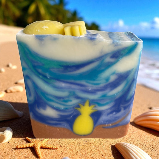 Who Lives in a Pineapple Under the Sea? Talllow Soap with Essential Oils
