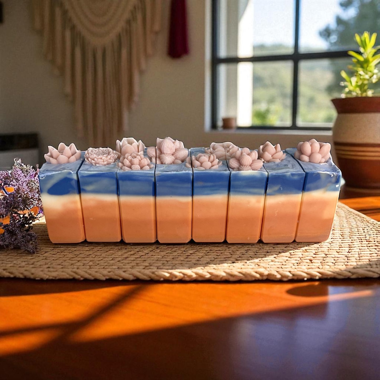 Sunset Dreams Handmade Tallow Soap with Essential Oils