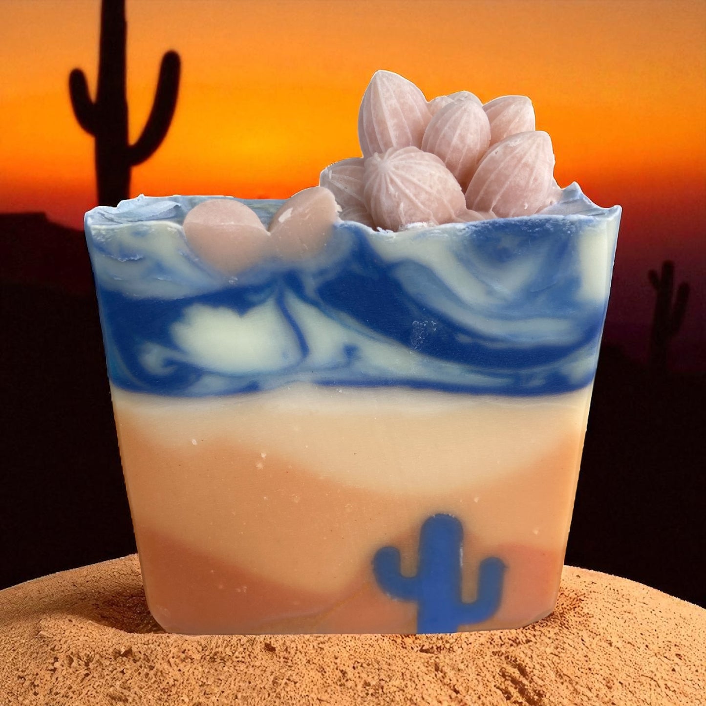 Sunset Dreams Handmade Tallow Soap with Essential Oils