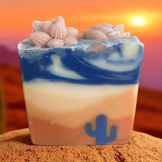 Sunset Dreams Handmade Tallow Soap with Essential Oils