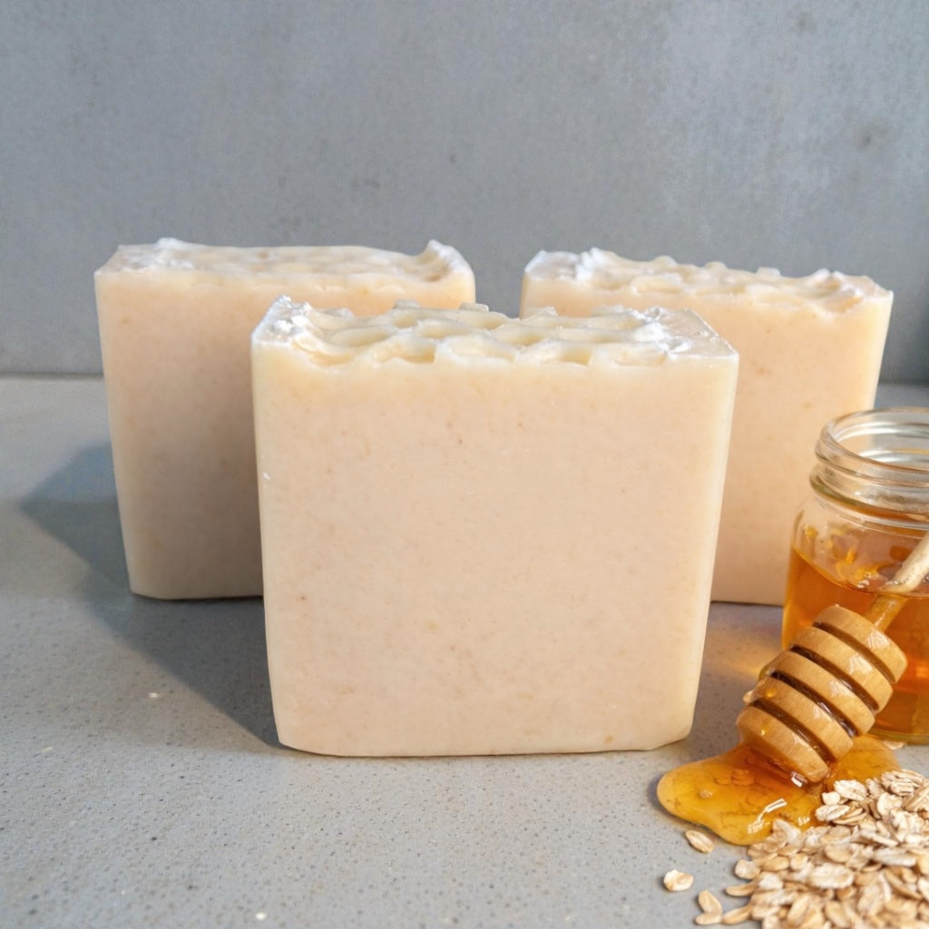Honey, Oats & Milk UnscentedTallow Soap