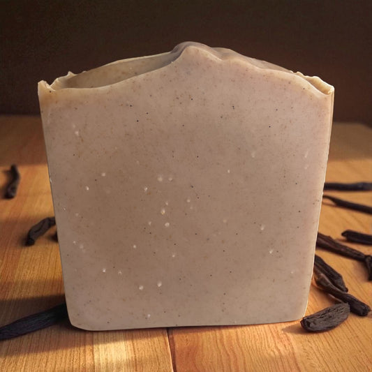 Organic Vanilla Bean & Heavy Cream All Natural Tallow Soap