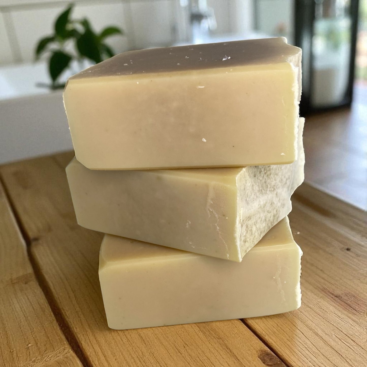 Sea Moss & Salt Water Tallow Soap with Lemongrass & Peppermint Essential Oils