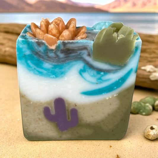 Saguaro Lake ~Arizona Themed Tallow Soap with Essential Oils