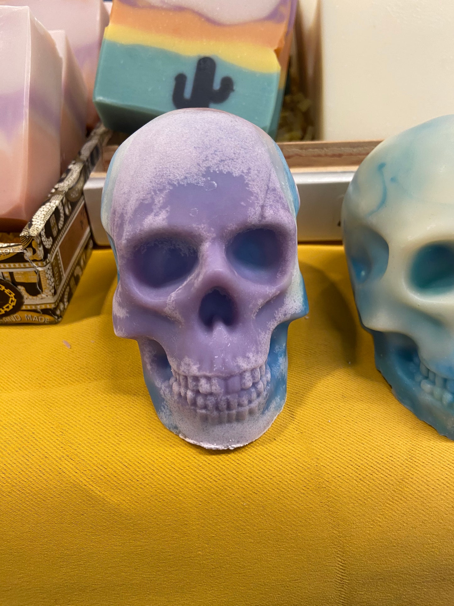 Tallow Soap Skulls with Essential Oils