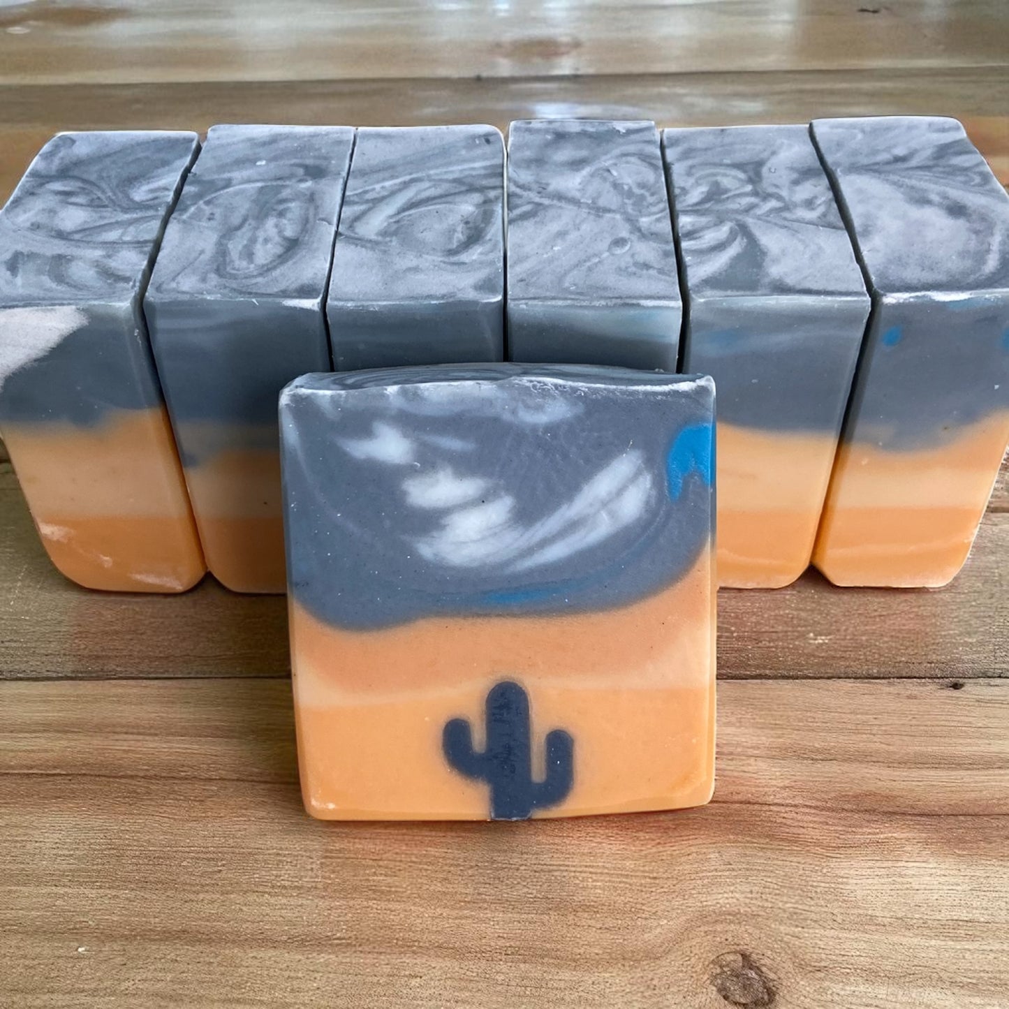 Arizona Desert Tallow Soap Lightly Scented with Lavender, Tea Tree, and Orange Essential Oils
