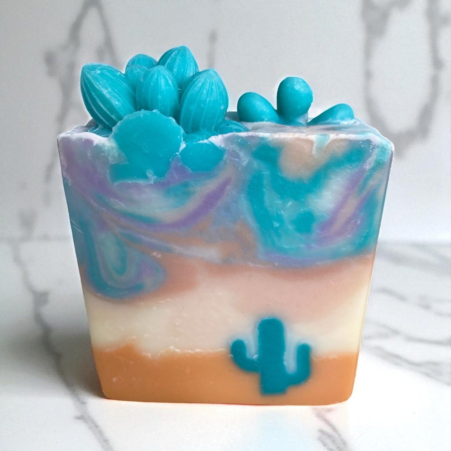 Golden Mesa Lightly Scented Essential Oil Arizona Themed Tallow Soap