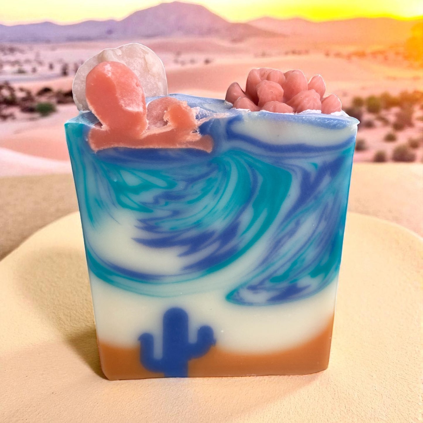 Arizona Desert Morning Sky Tallow Soap with Essential Oils