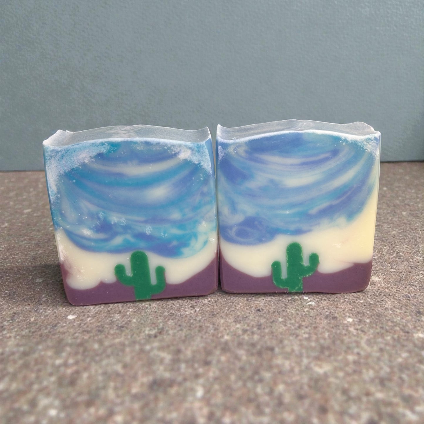 Sonoran Sky – Lavender, Rosemary & Eucalyptus Arizona Themed Tallow Soap