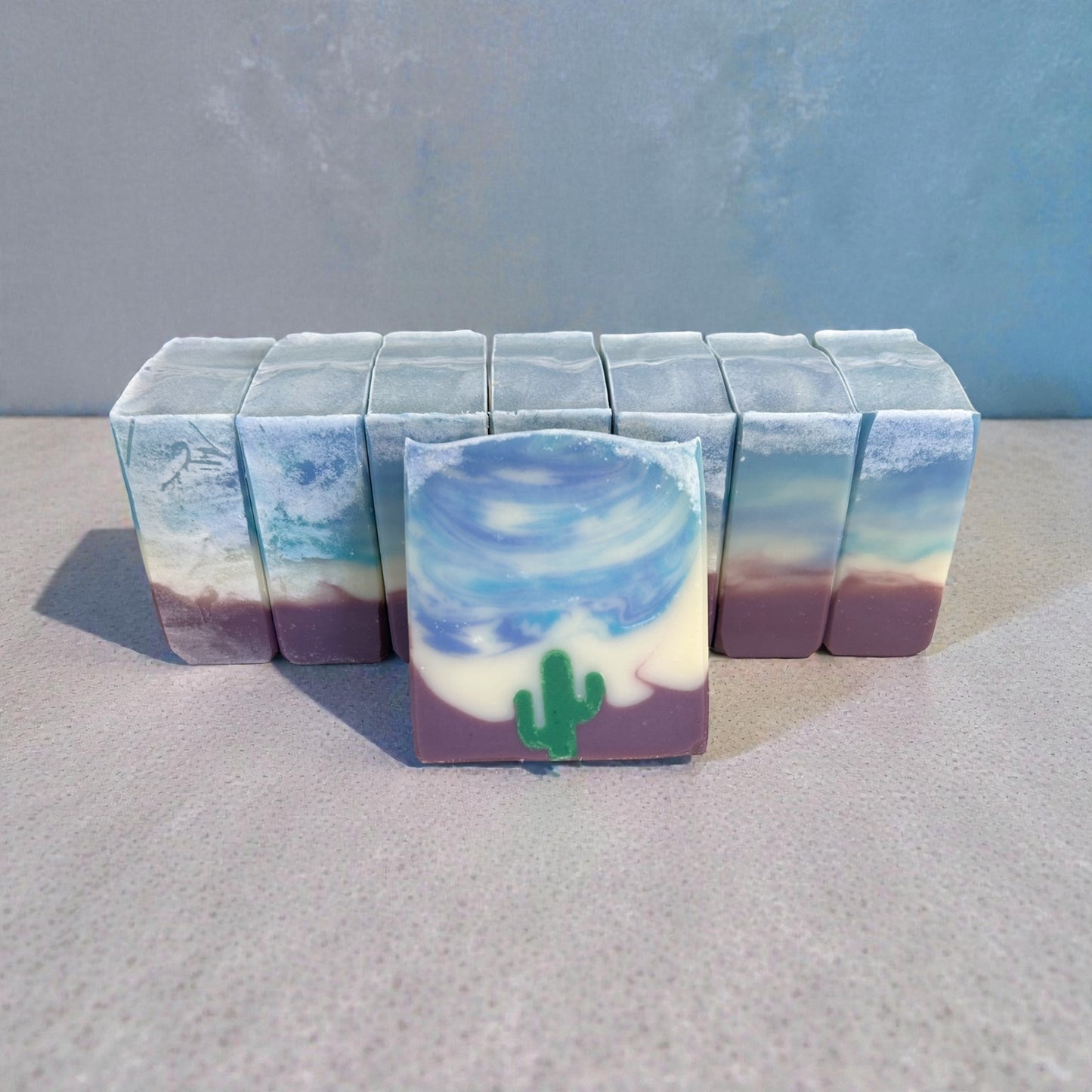Sonoran Sky – Lavender, Rosemary & Eucalyptus Arizona Themed Tallow Soap