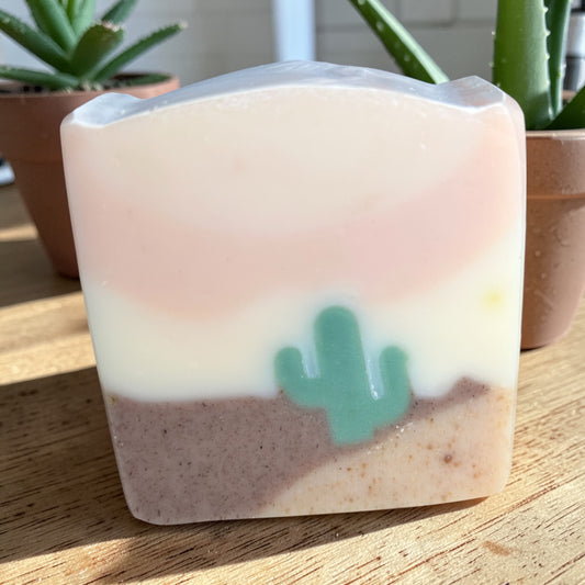 Say Aloe to My Soap (Aloe Vera Soap with Peppermint & Eucalyptus Essential Oils)