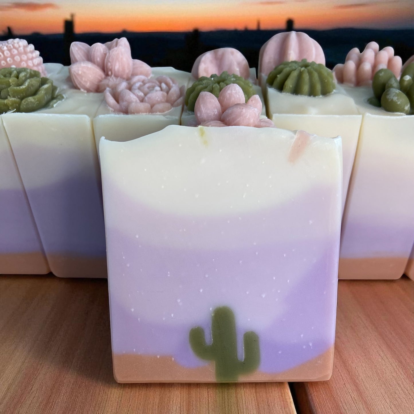Lavender Sky- Lavender & Peppermint Lard Soap Bars
