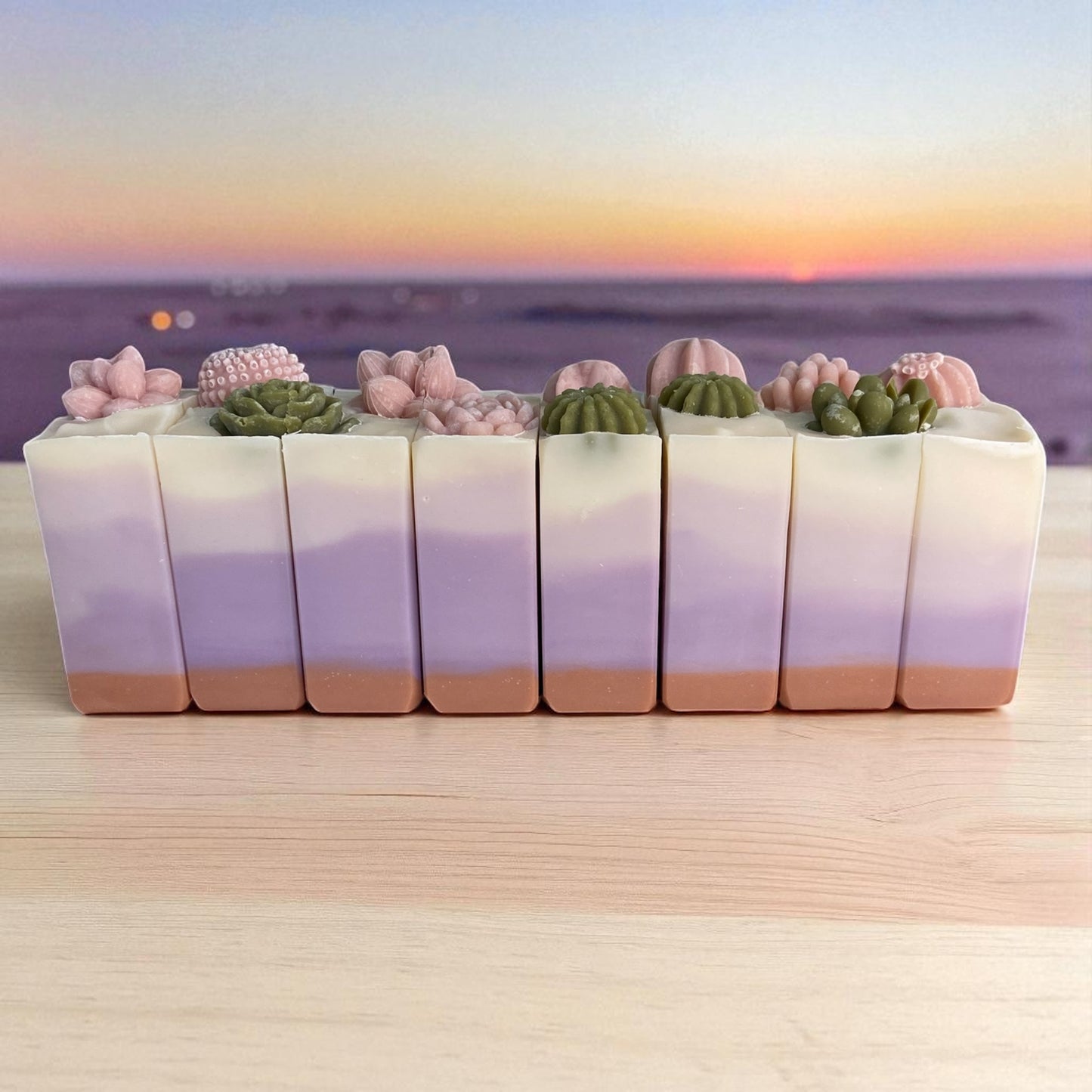 Lavender Sky- Lavender & Peppermint Lard Soap Bars