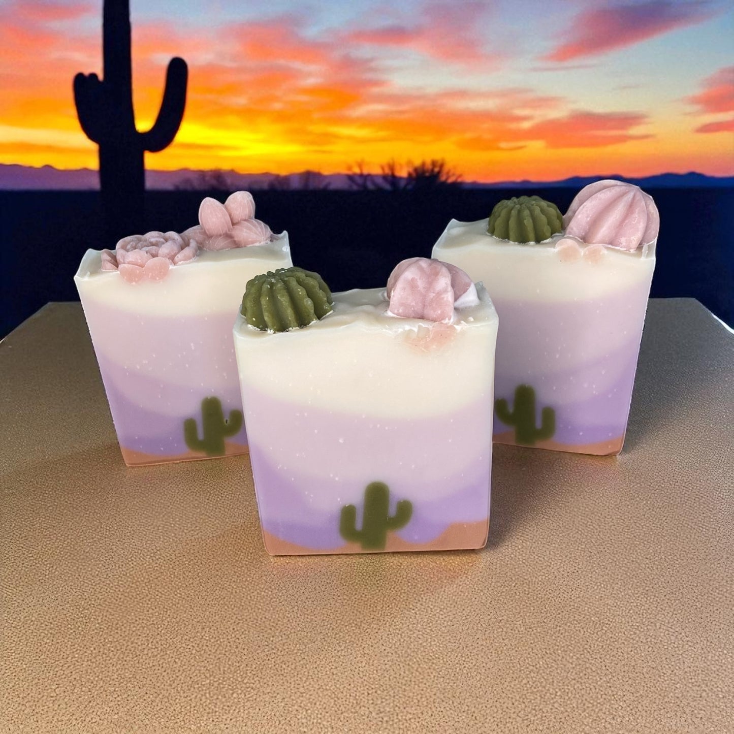 Lavender Sky- Lavender & Peppermint Lard Soap Bars