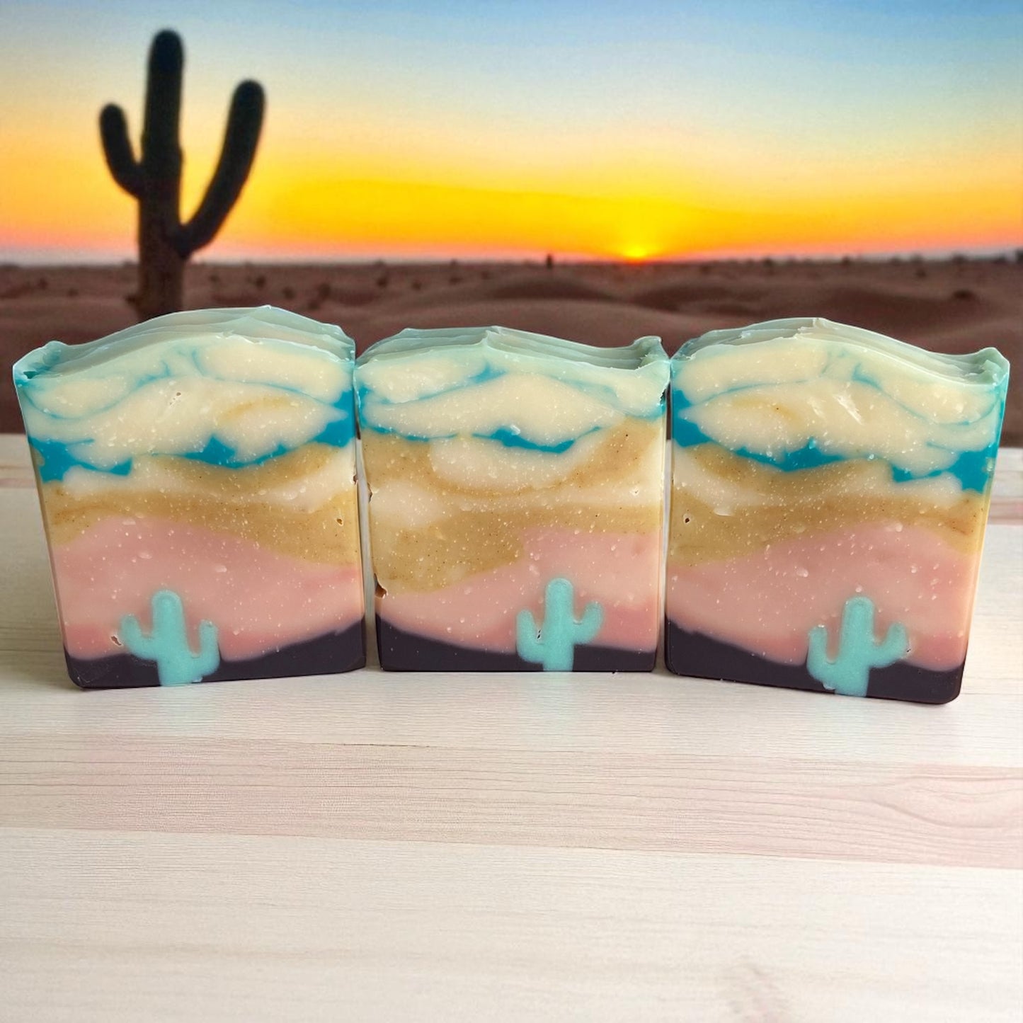 Desert Sunshine Citrus Mint Vegan Soap with Essential Oils
