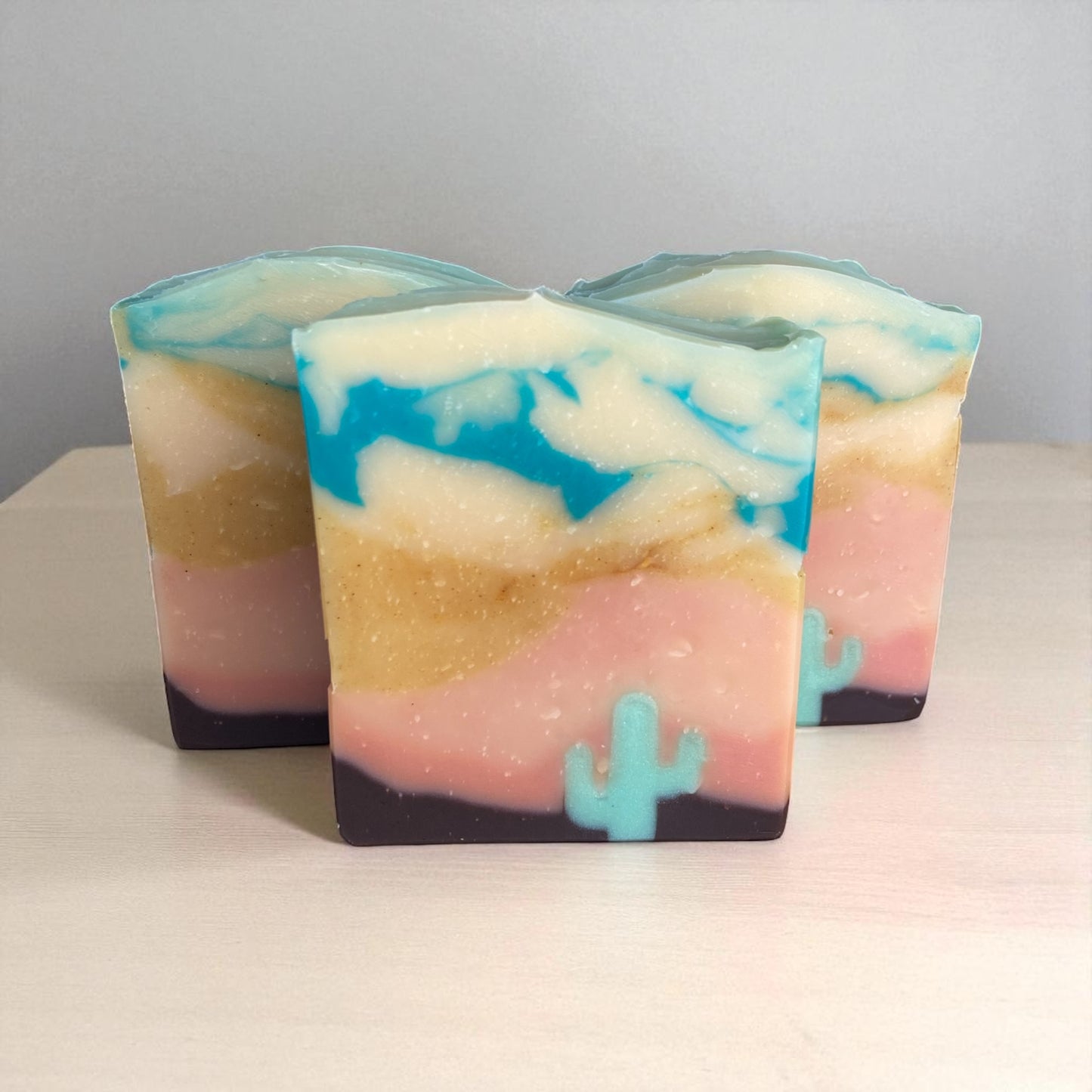 Desert Sunshine Citrus Mint Vegan Soap with Essential Oils