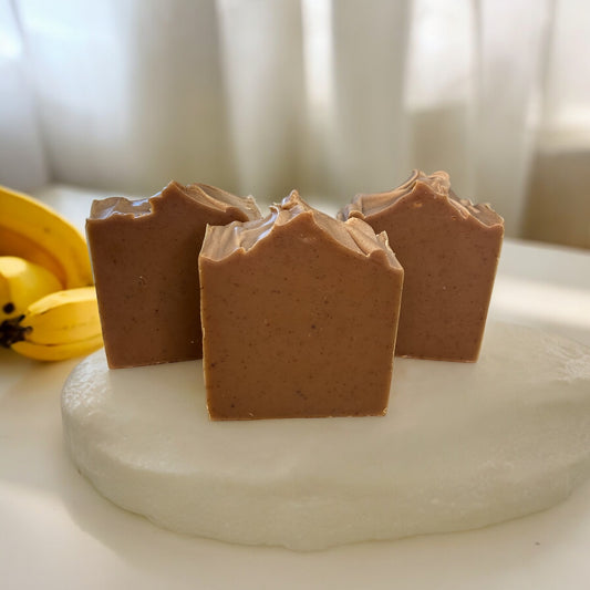 Banana, Cinnamon, and Patchouli All Natural Soap