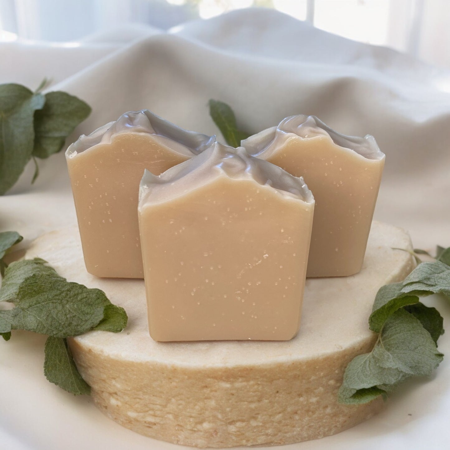 Eucalyptus Mint & Buttermilk Grass fed Beef Tallow All Natural Soap