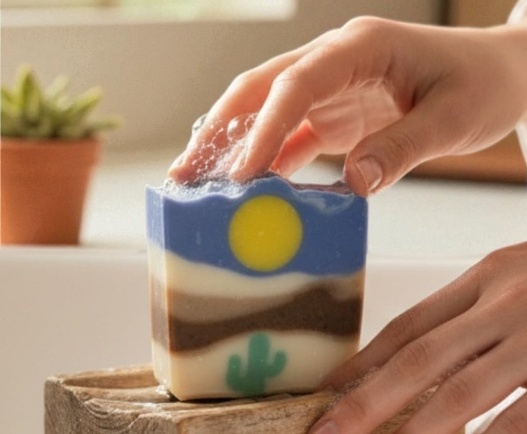 Saguaro Sun Soap Arizona Desert themed Soap with Essential Oils