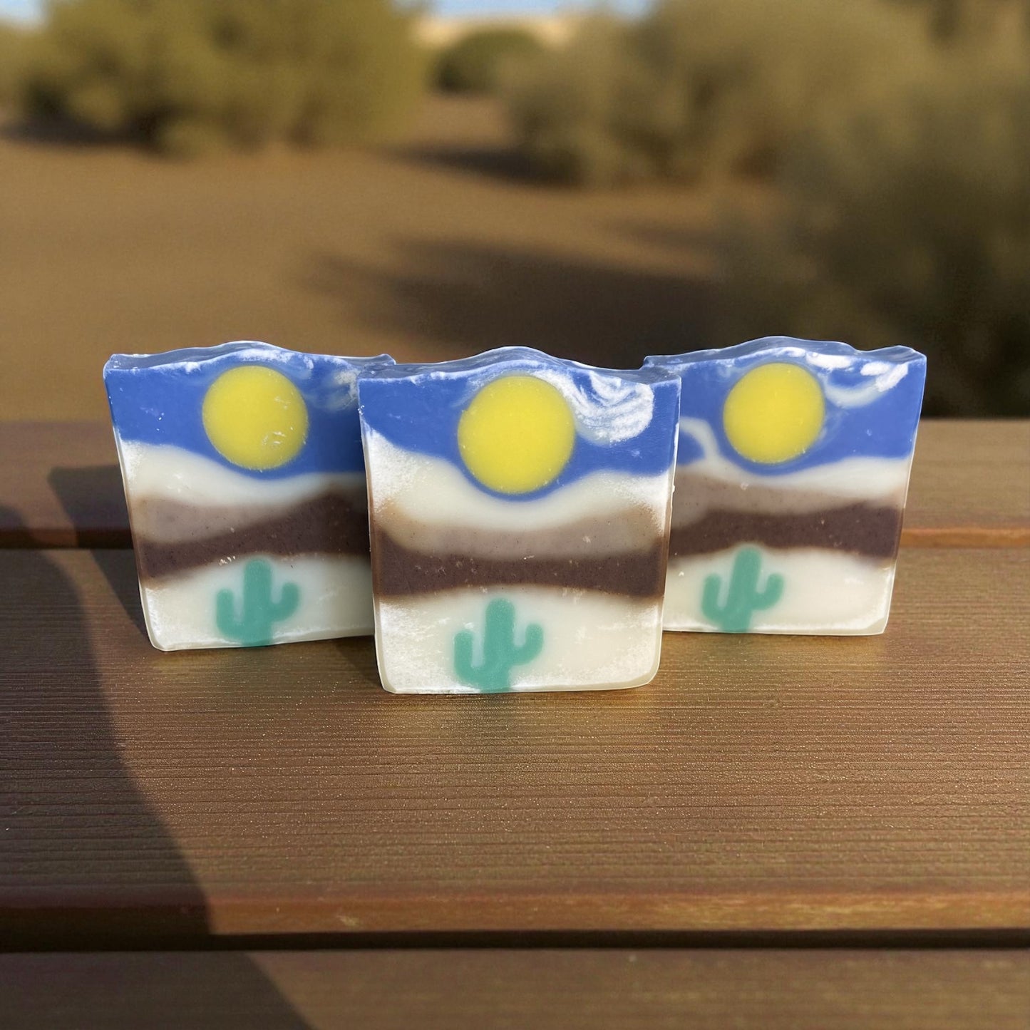 Saguaro Sun Soap Arizona Desert themed Soap with Essential Oils