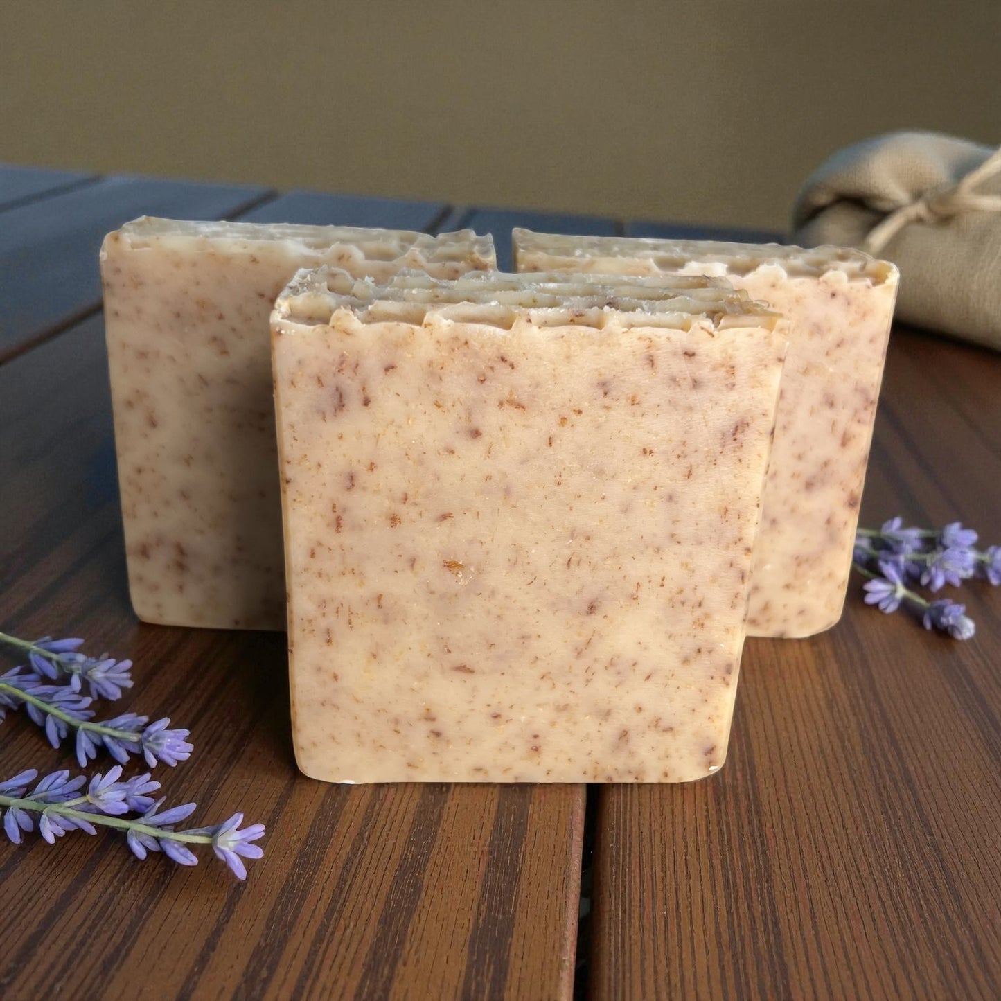 Honey Oat & Milk Tallow Soap with Essential Oils