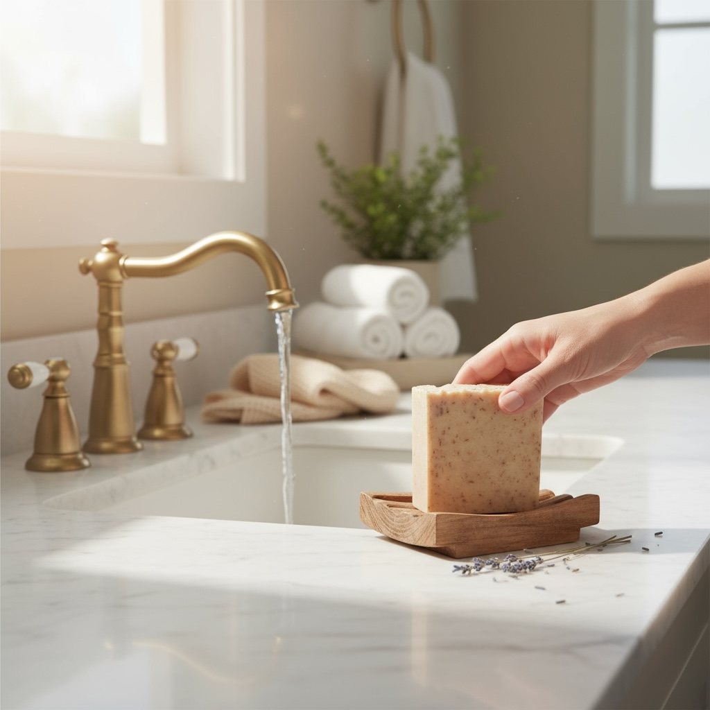 Honey Oat & Milk Tallow Soap with Essential Oils