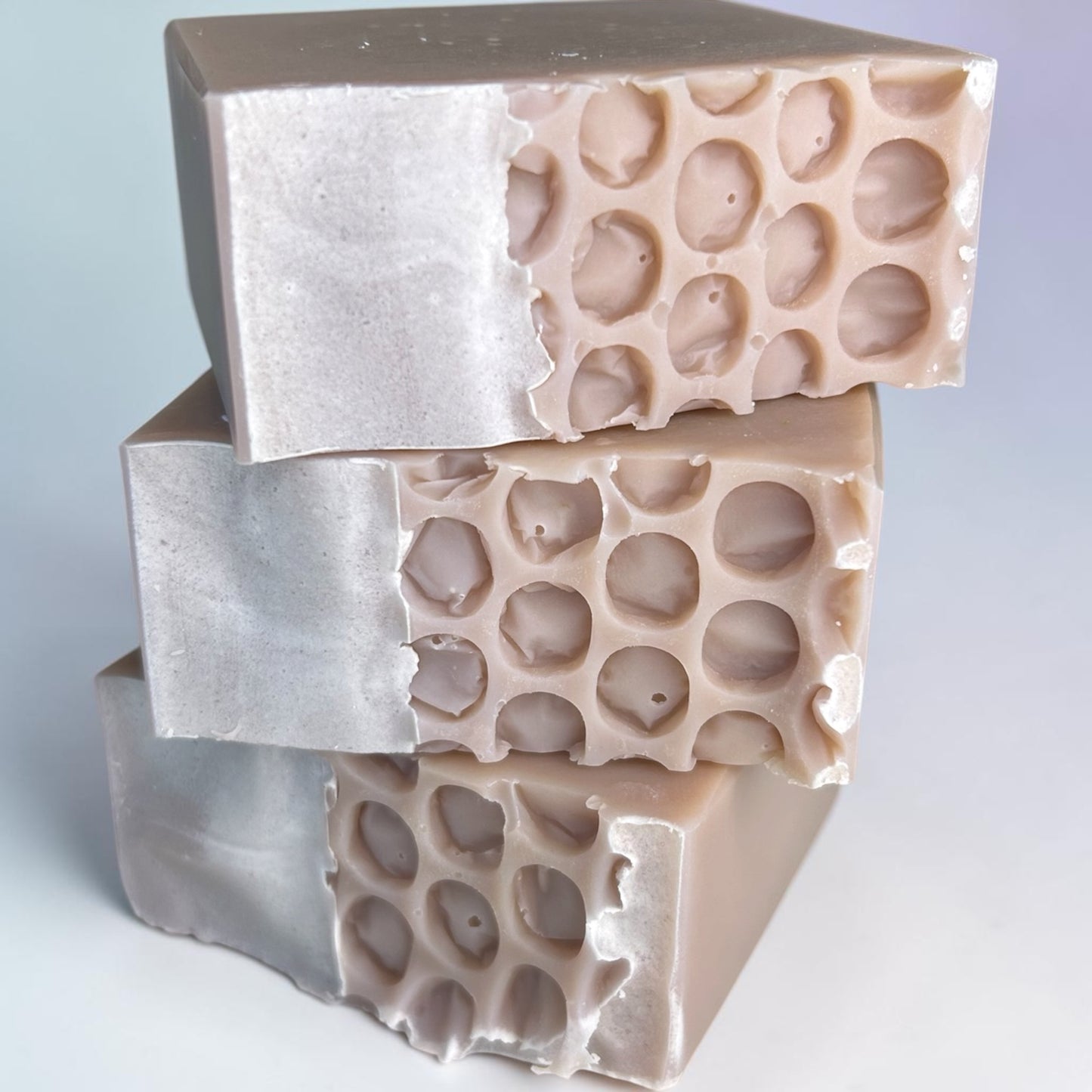 Lavender & Honey Cream Goat Milk Soap | Handmade Nourishing Tallow Bar Soap with Essential Oil