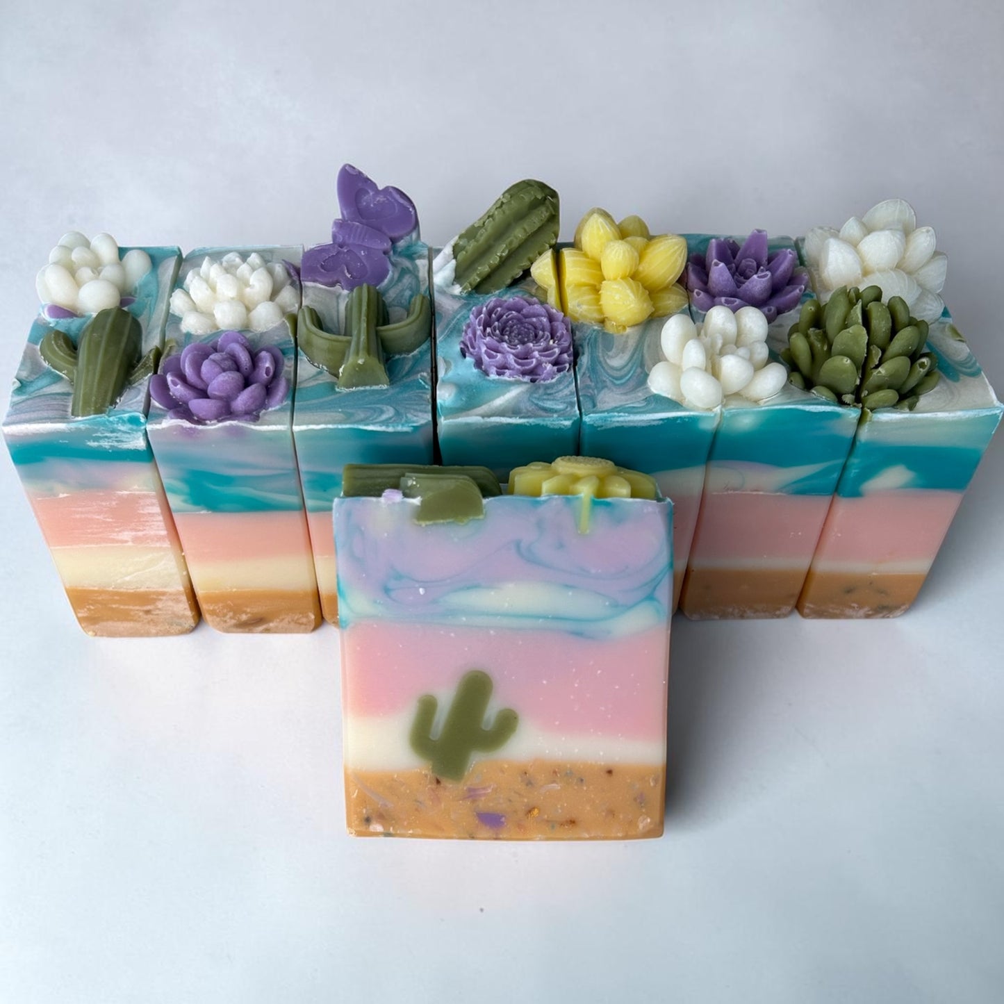 Lavender & Eucalyptus Tallow Soap | Handmade Artisan Bar Soap with Essential Oils | Spa Bar
