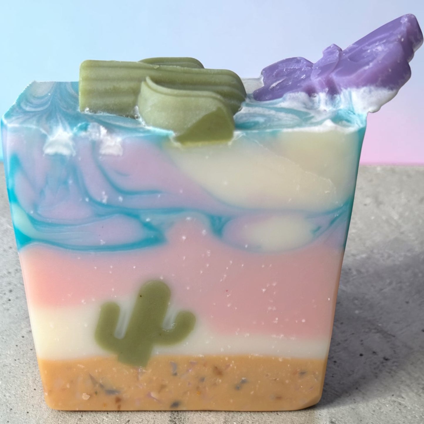 Lavender & Eucalyptus Tallow Soap | Handmade Artisan Bar Soap with Essential Oils | Spa Bar