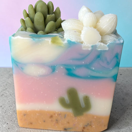 Lavender & Eucalyptus Tallow Soap | Handmade Artisan Bar Soap with Essential Oils | Spa Bar