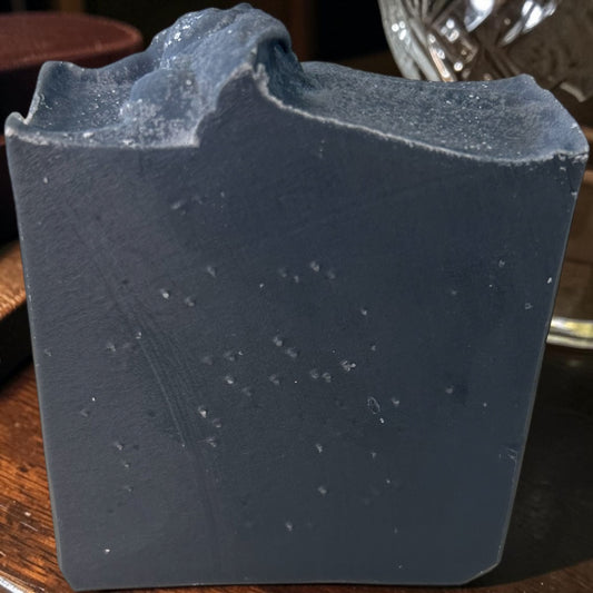 Activated Charcoal Cream Soap | Frankincense Cedarwood Geranium Clove | Detox & Nourish Tallow Soap Bar