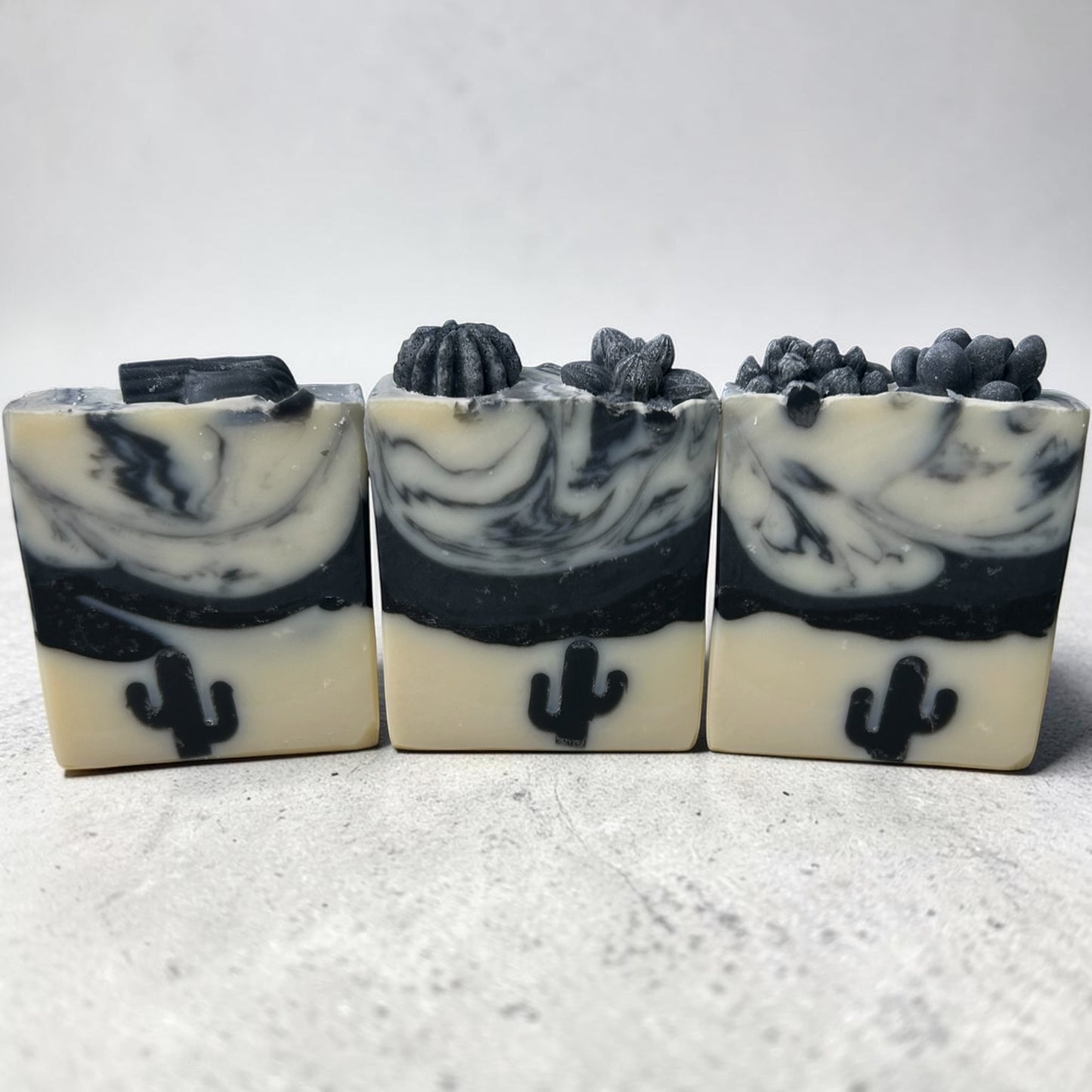 Midnight Mesa Activated Charcoal Soap | Lavender, Cedarwood & Frankincense | Yellow Lark Soap Co.