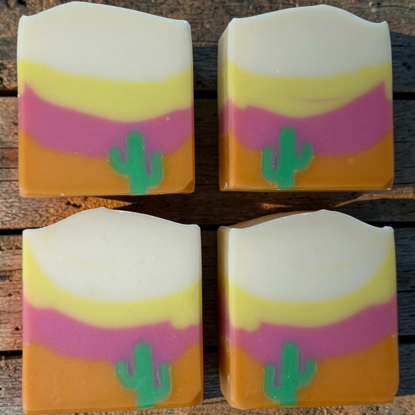Summer Vibes Soap | Handmade Cedar, Citrus & Lavender Artisan Soap | Yellow Lark Soap Co.