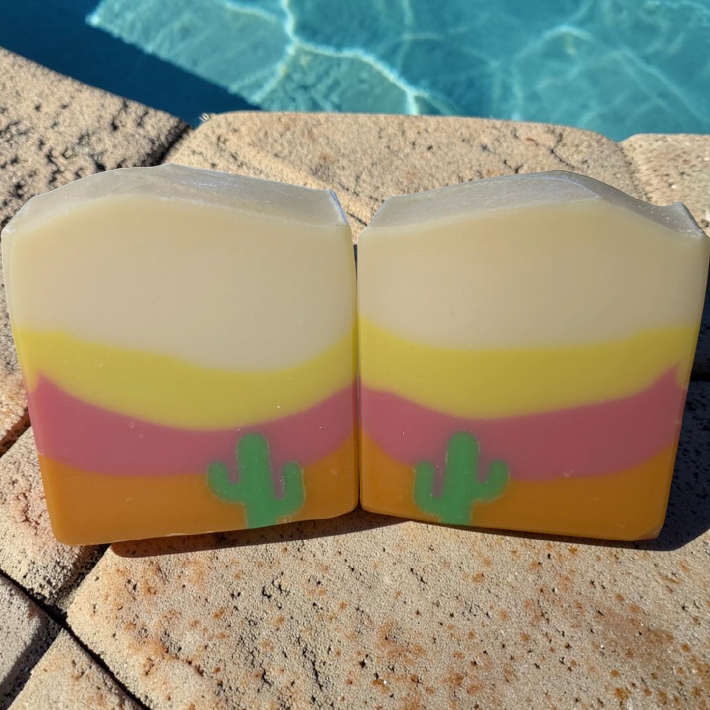 Summer Vibes Soap | Handmade Cedar, Citrus & Lavender Artisan Soap | Yellow Lark Soap Co.