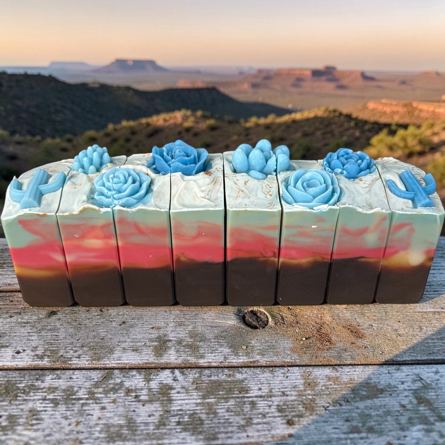 Blue Agave Sunset – Goat Milk Tallow Soap with Essential Oils