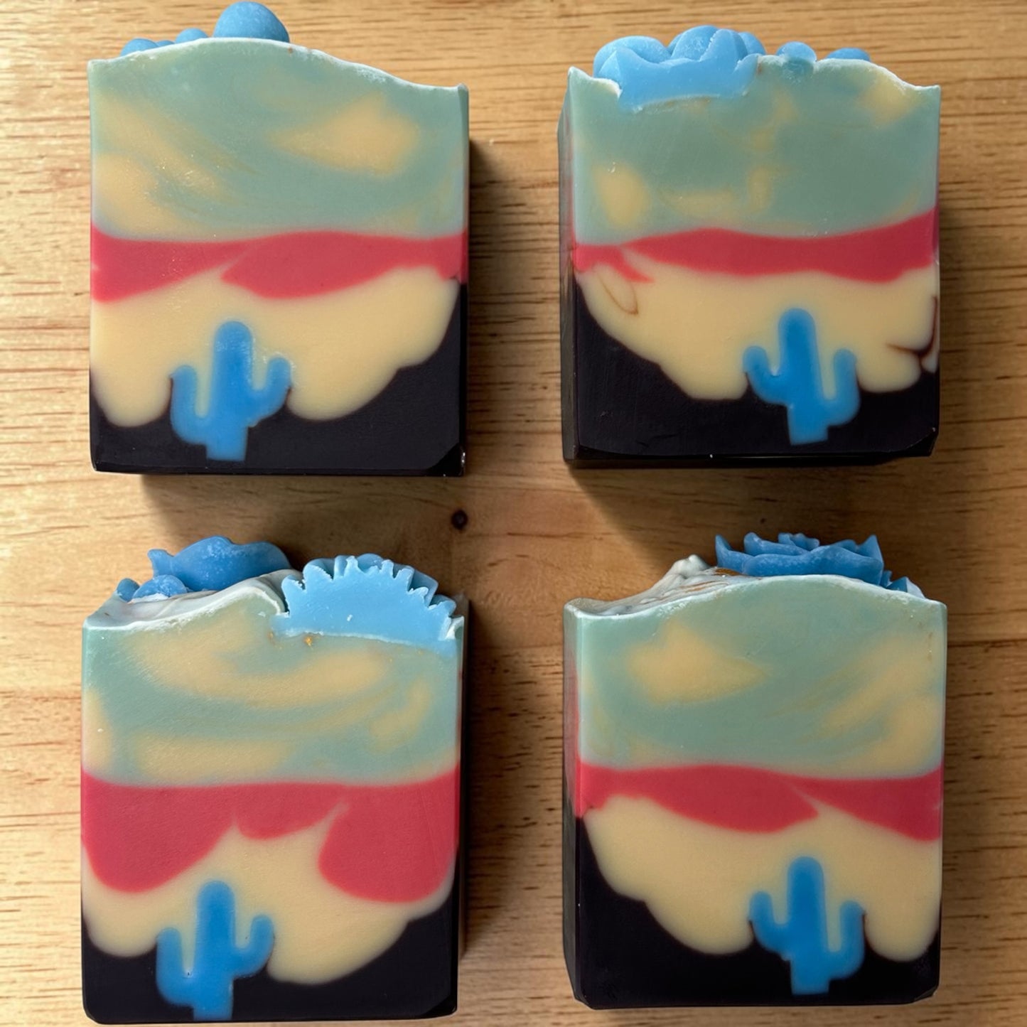 Blue Agave Sunset – Goat Milk Tallow Soap with Essential Oils