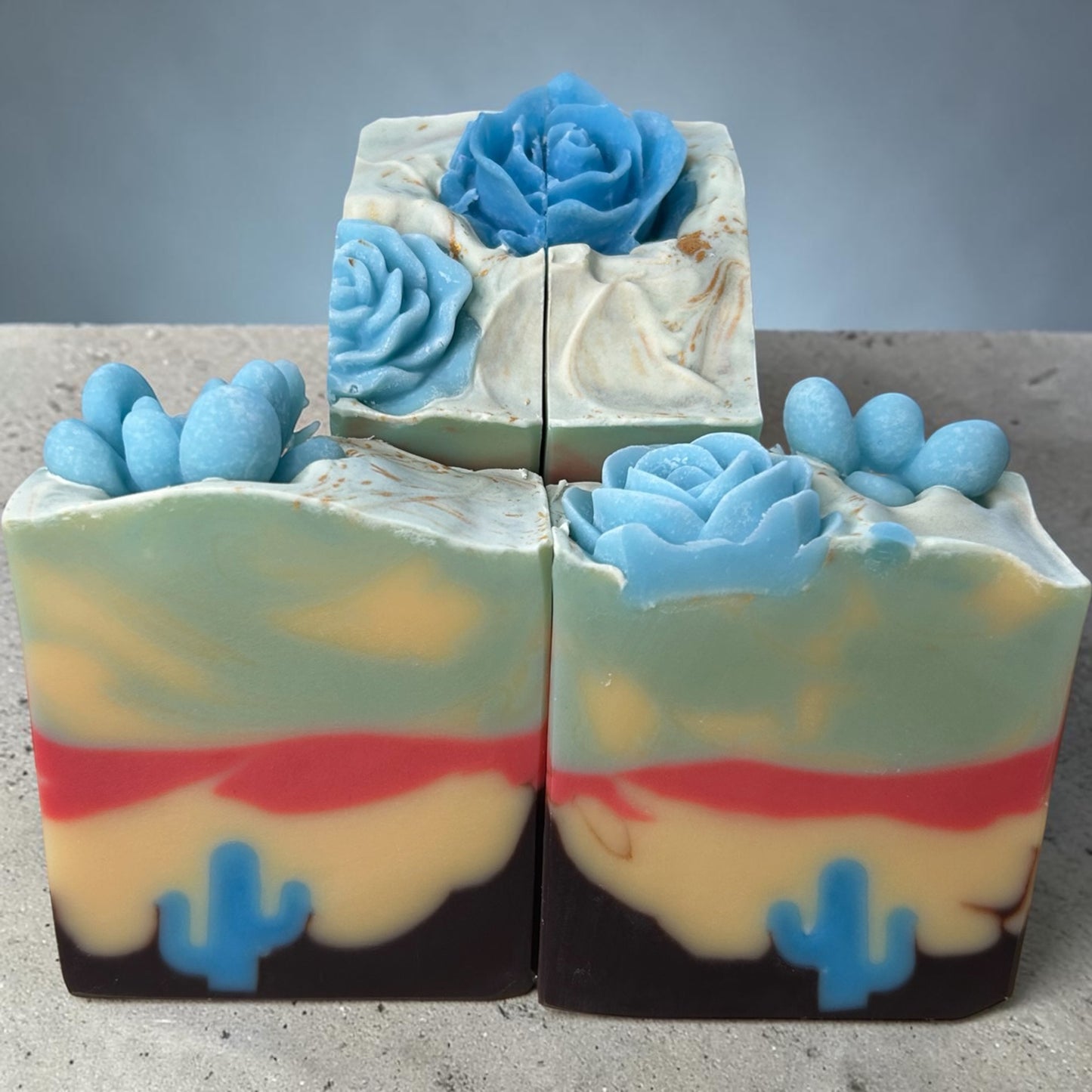 Blue Agave Sunset – Goat Milk Tallow Soap with Essential Oils