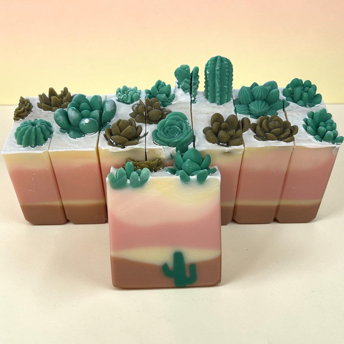 Blushing Mesa | Lavender Lemongrass Tallow Soap