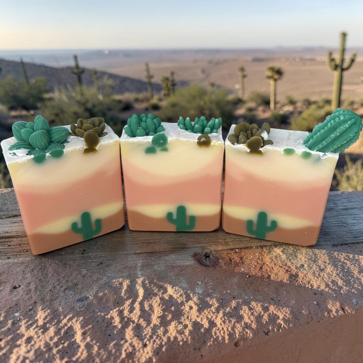 Blushing Mesa | Lavender Lemongrass Tallow Soap
