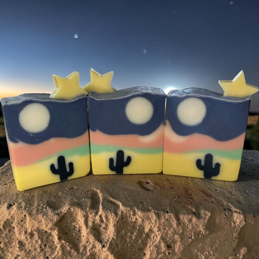 Moonlight Mirage Tallow Soap | Lemongrass, Lavender & Rosemary | Handmade Natural Soap