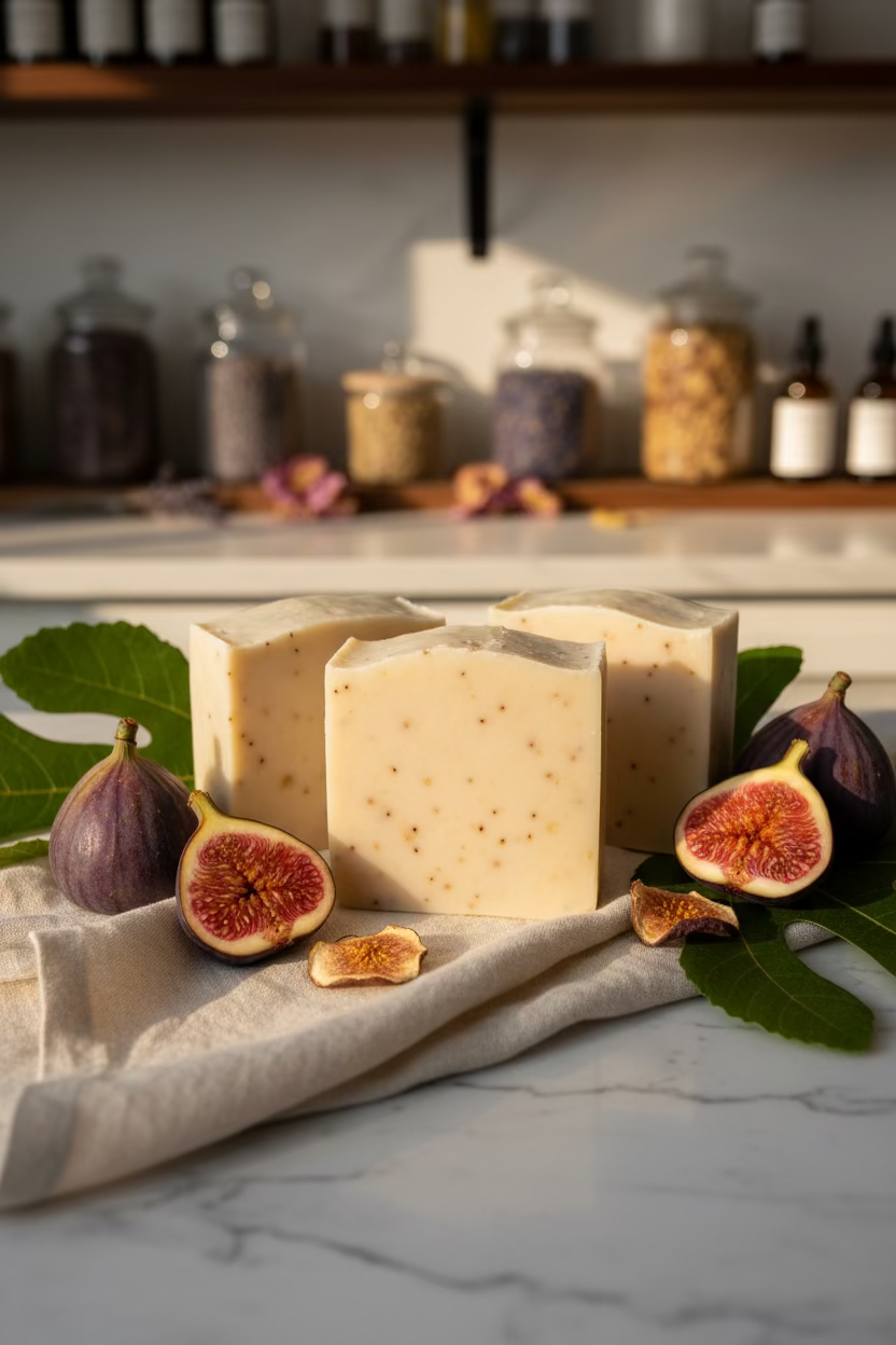 Desert Fig & Honey Goat Milk Tallow Soap Unscented