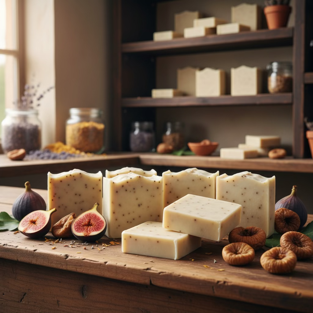 Desert Fig & Honey Goat Milk Tallow Soap Unscented