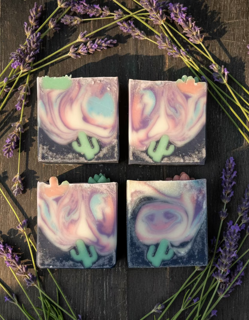 Midnight Garden Tallow Soap | Lavender, Cedarwood & Frankincense
