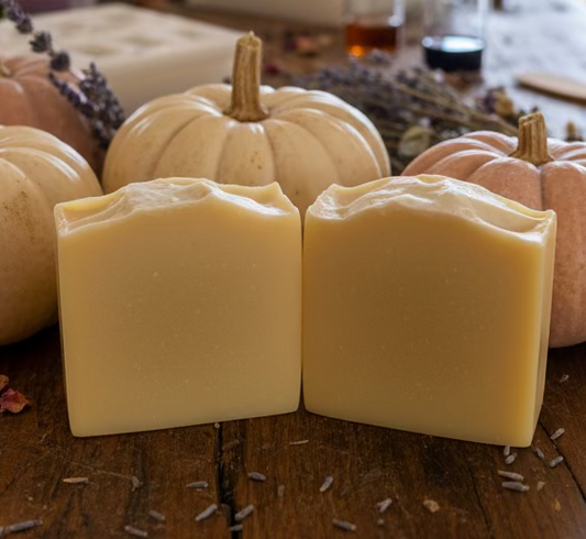 Patchouli Pumpkin Tallow Soap | Handmade Pumpkin & Patchouli Soap