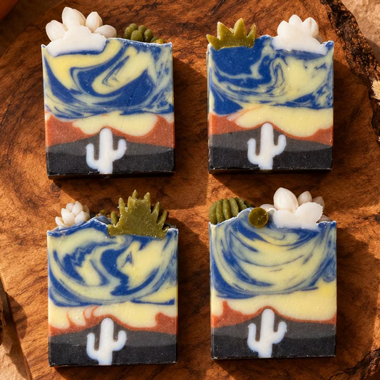 Desert Day Dream Lemongrass & Cedar wood Tallow Soap