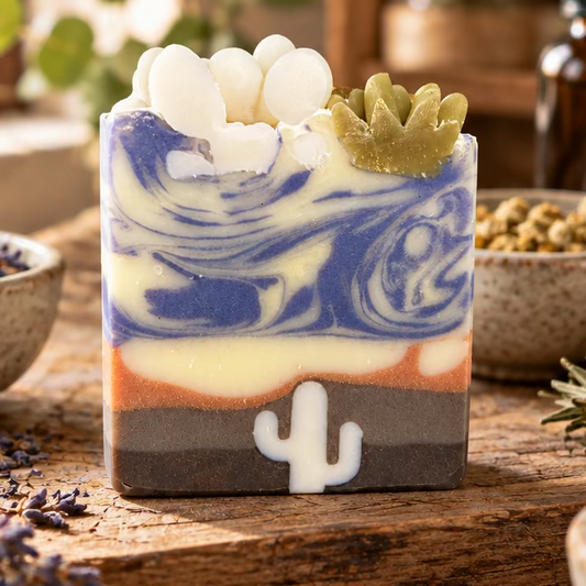 Desert Day Dream Lemongrass & Cedar wood Tallow Soap