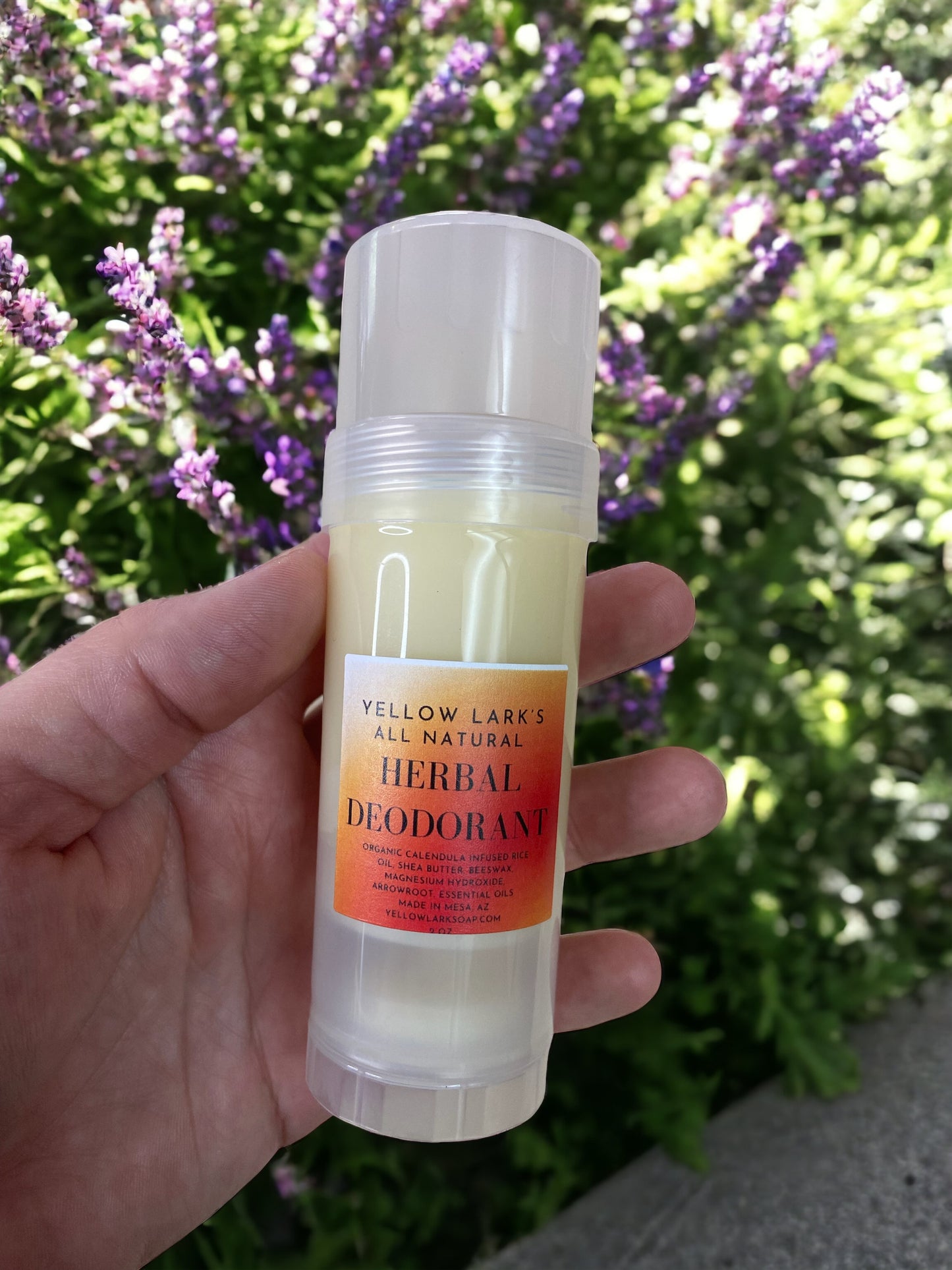 All Natural Herbal Deodorant Herb Infused Skincare