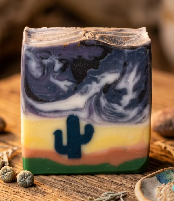 Stormy Desert Lavender & Patchouli Tallow Soap