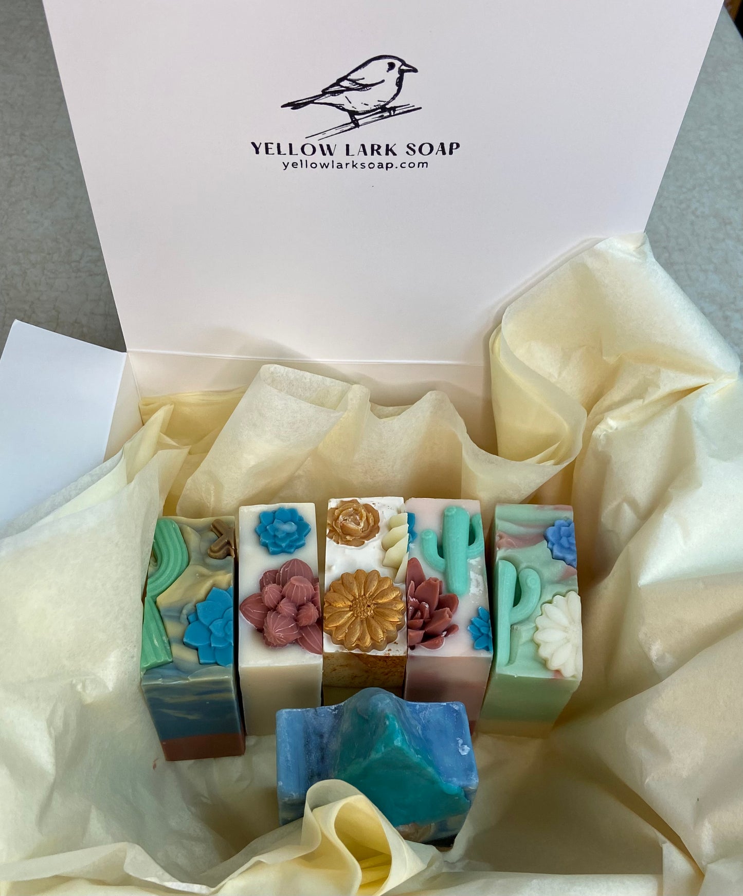 One of a Kind Soap Gift Box Made with Essential Oils