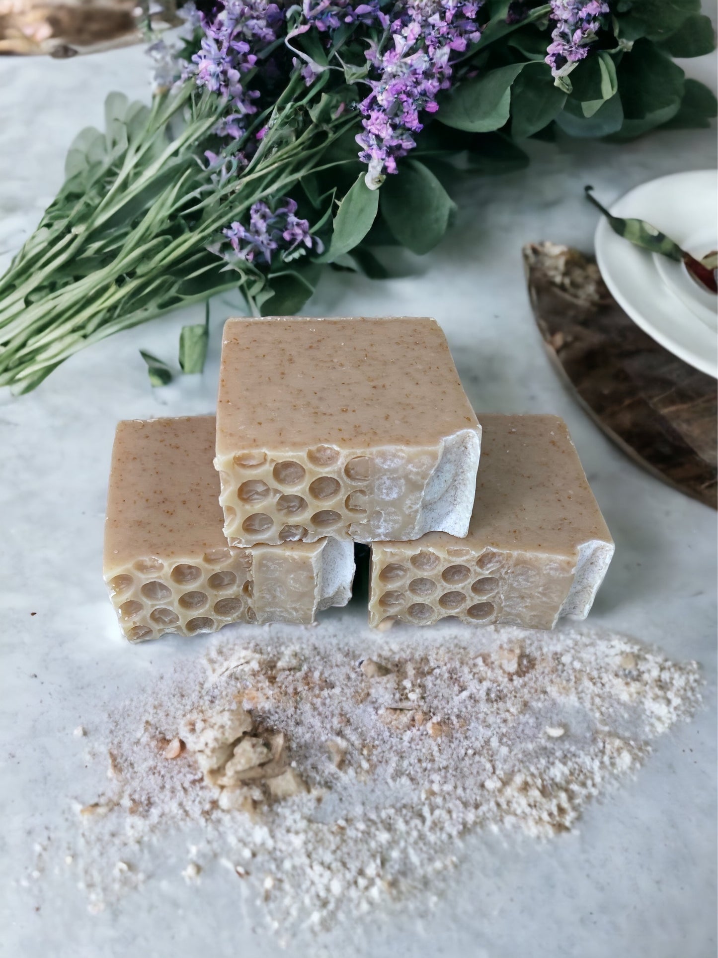 Honey Oat & Milk All Natural Luxury Soap